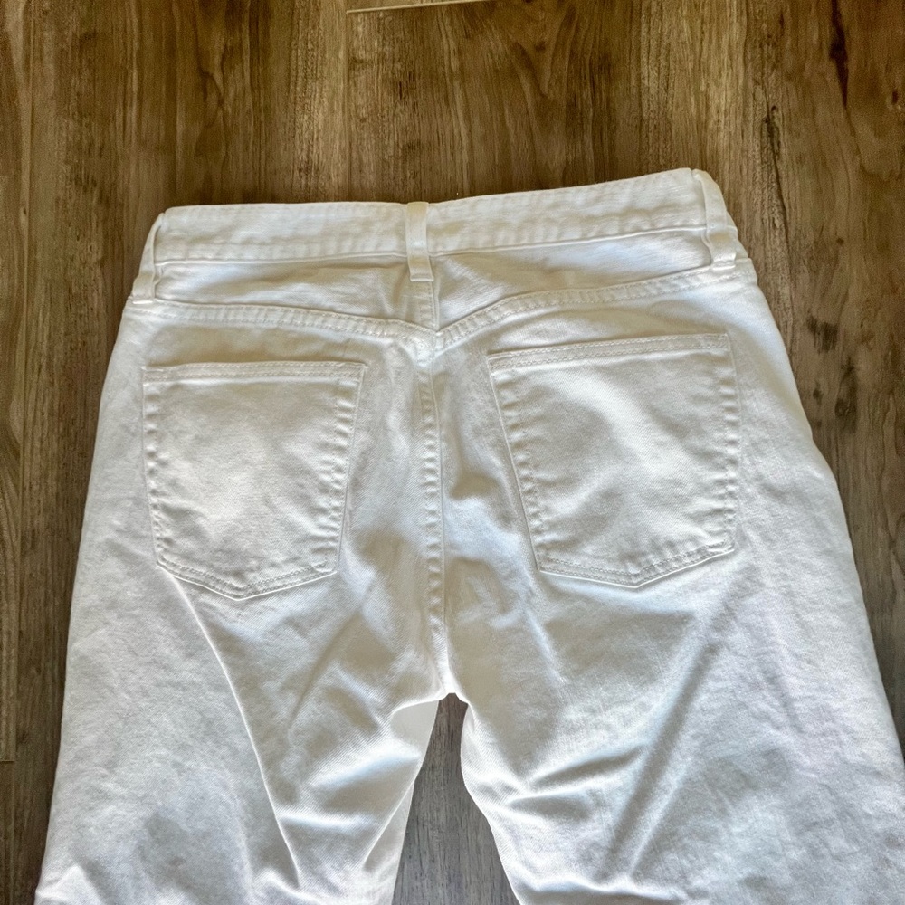 J.Crew white denim bootcut 28 S - Picture 5 of 15